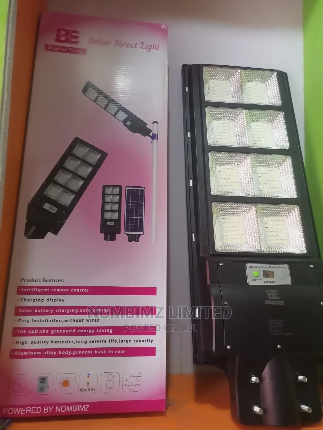8 Eyes 500w Led Solar Street Light