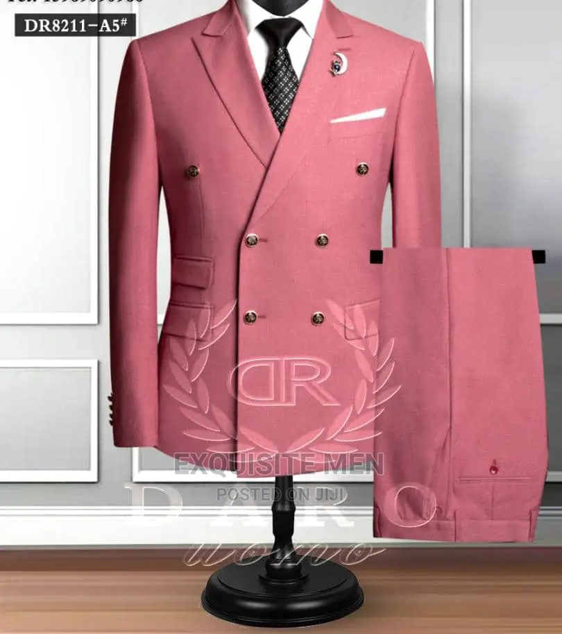 Exclusive Italian Style Slimfit Double Breasted Men Suit