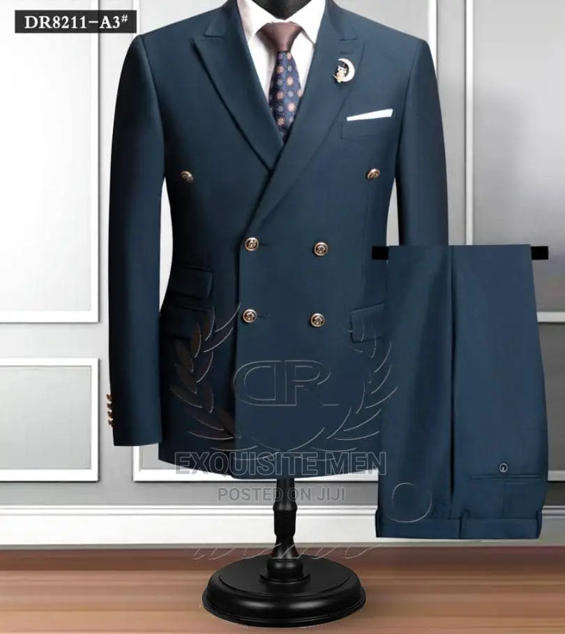 Exclusive Italian Style Slimfit Double Breasted Men Suit
