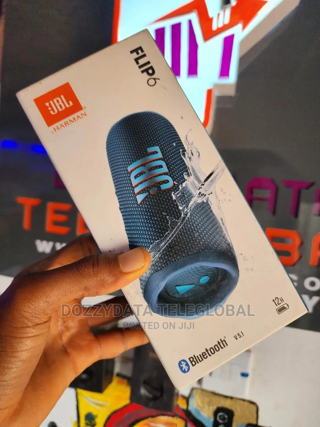 JBL FLIP 6 Waterproof Bluetooth Speaker (Flip 6) JBL Flip 6