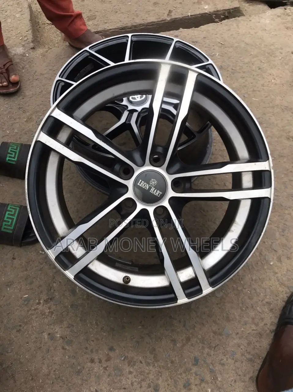 Quality Benz and Mart Black Wheels