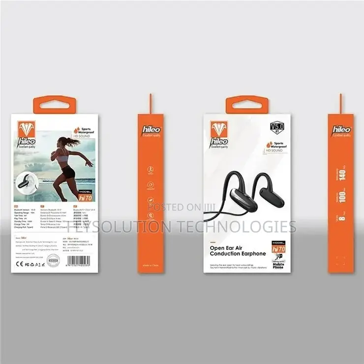 Hileo HD Sound Ear Air Conduction Earphone