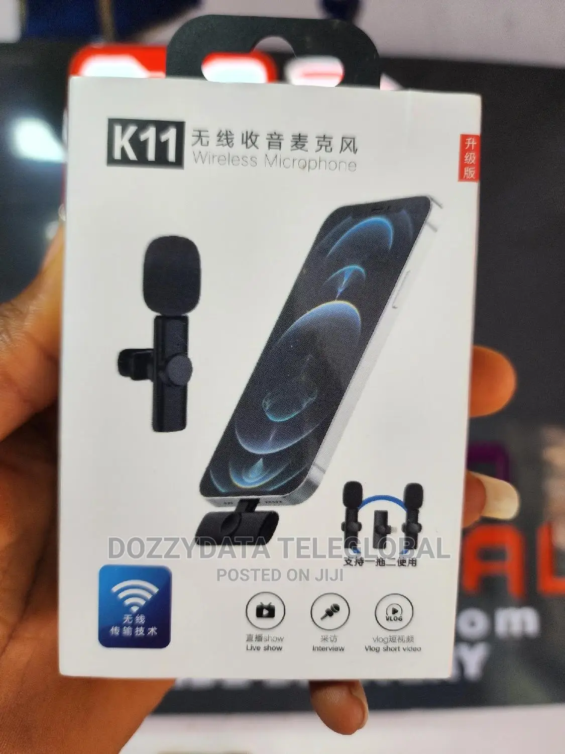  Dual Wireless Microphone for Type C Noise Cancellation