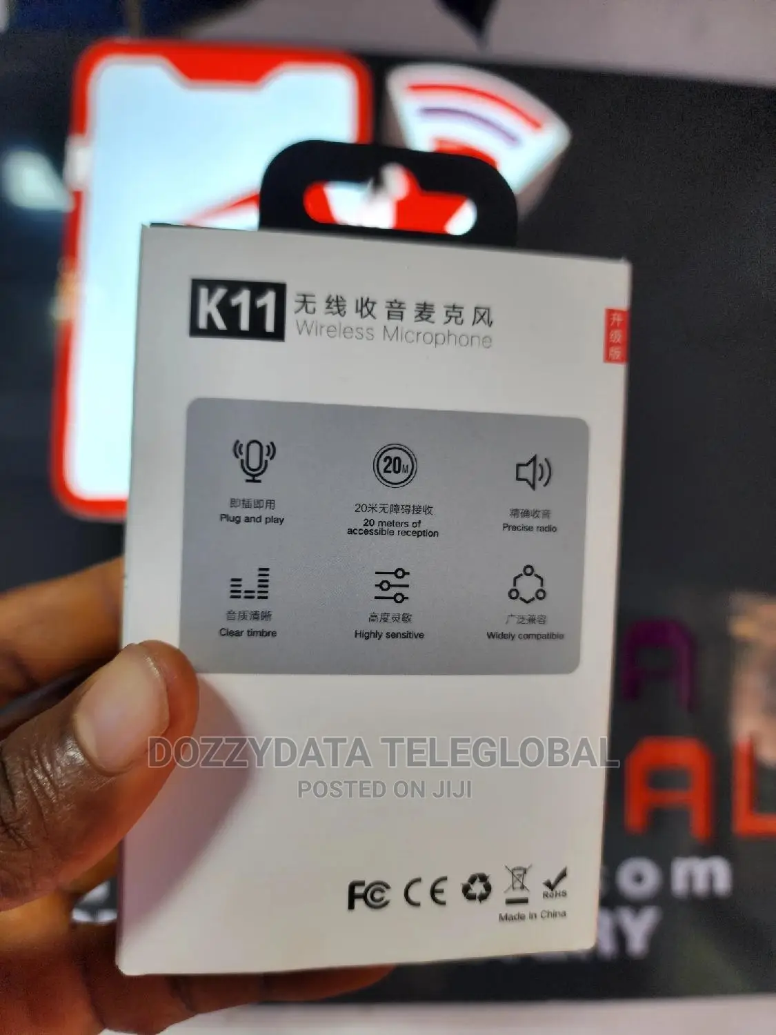  Dual Wireless Microphone for Type C Noise Cancellation