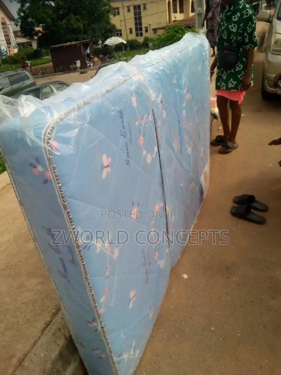 4 1⁄2 by 6 by 6" Semi Orthopedic Matress
