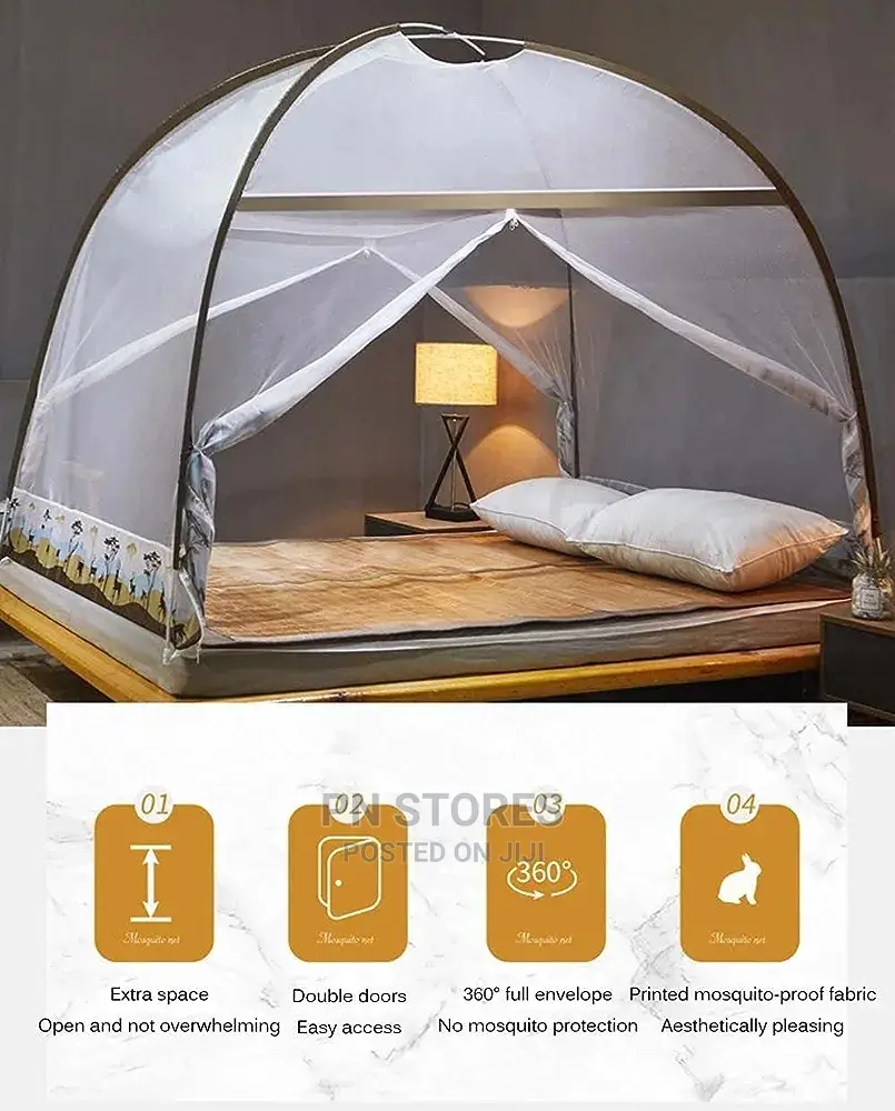 6×5 Pop Up Round Mosquito Net