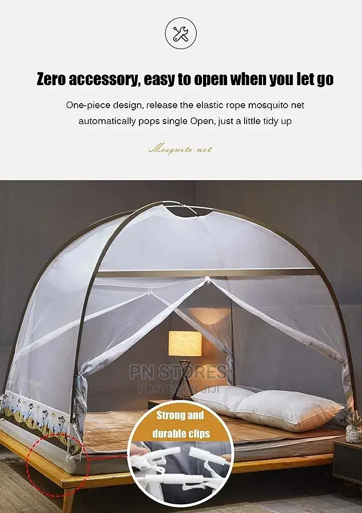 6×5 Pop Up Round Mosquito Net