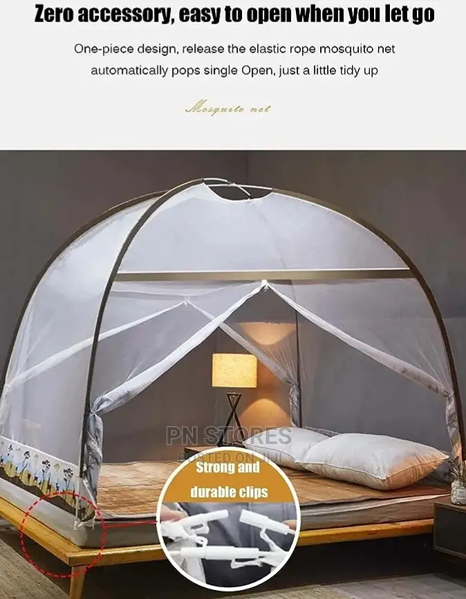 6×4 Round Pop Up Mosquito Net