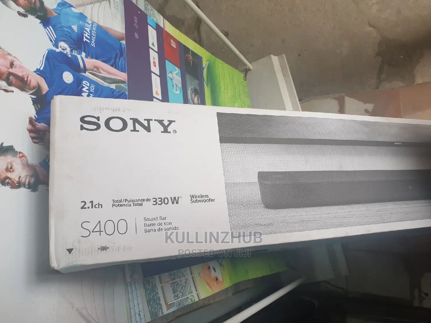 2.1ch Soundbar With Powerful Wireless Subwoofer | Ht-s400