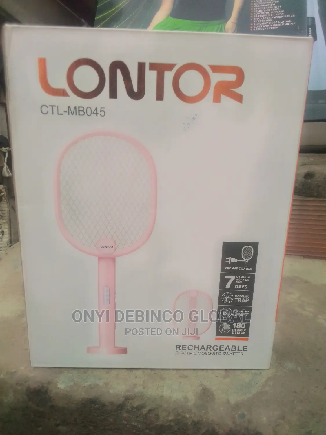 Lontor Mosquito Killer Swatter Bat With Stand