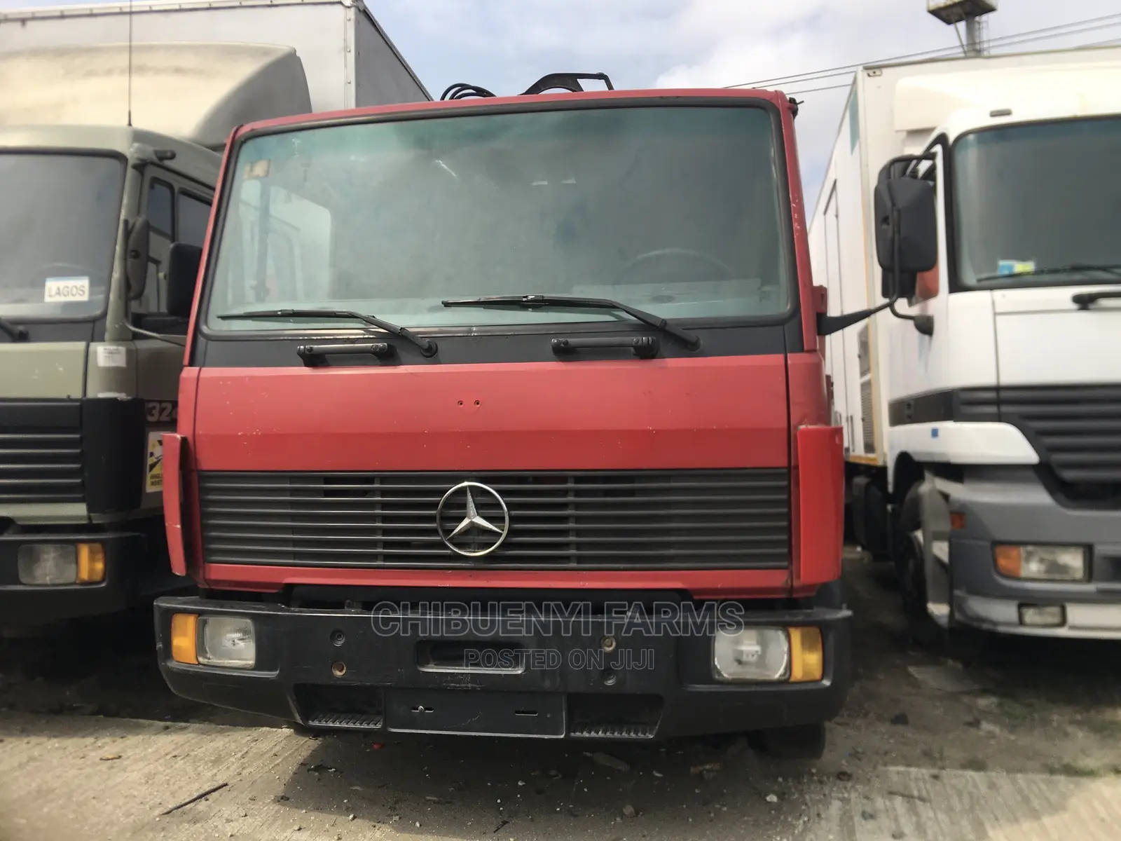 Mecedeces 814 HIAB Truck 2000