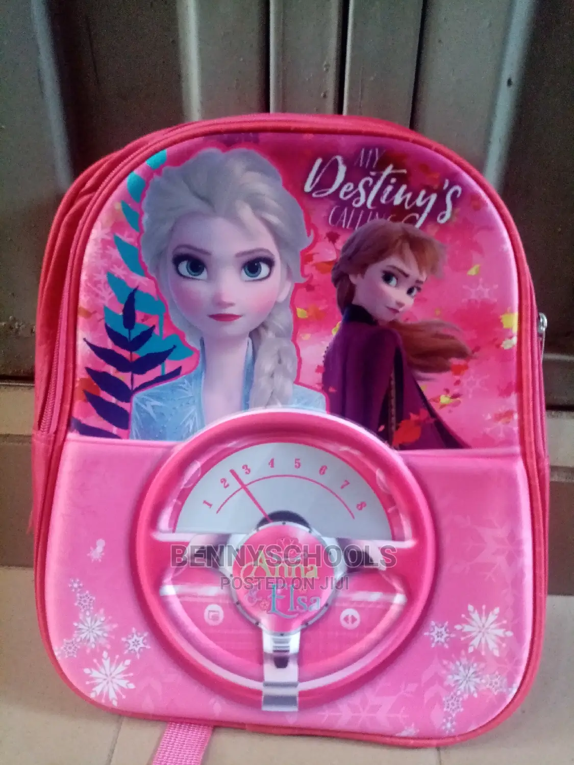 Frozen Pink Kids Children's Girls School Bag