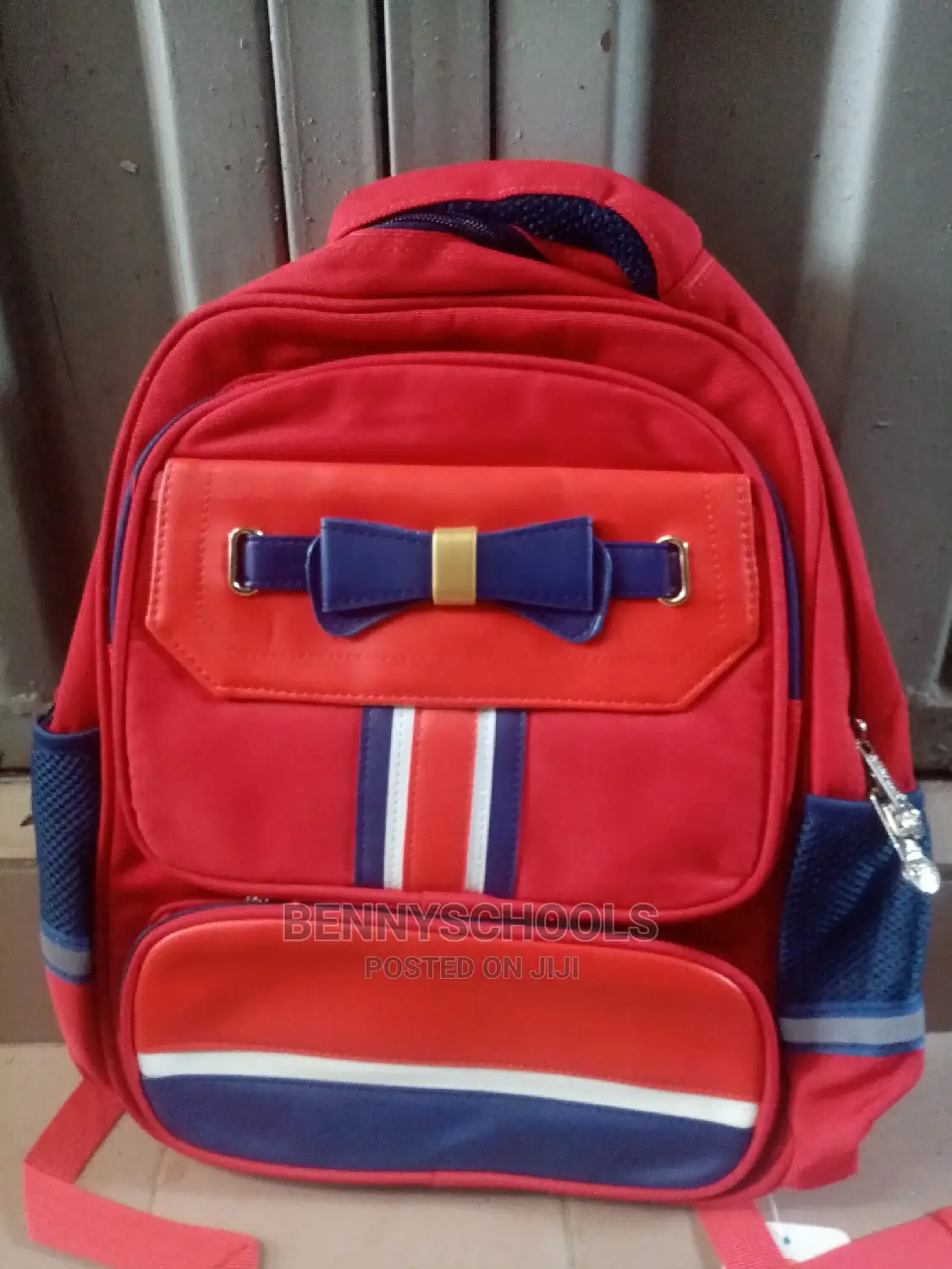 Red Stock Kids Children's School Bag