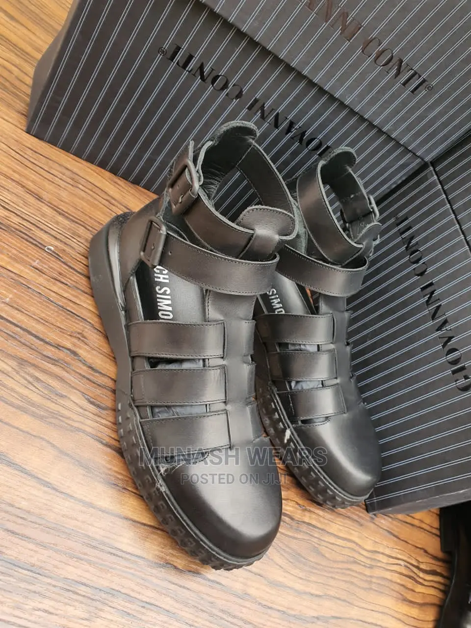 Italian Giovanni Conti Sneakers X Sandal