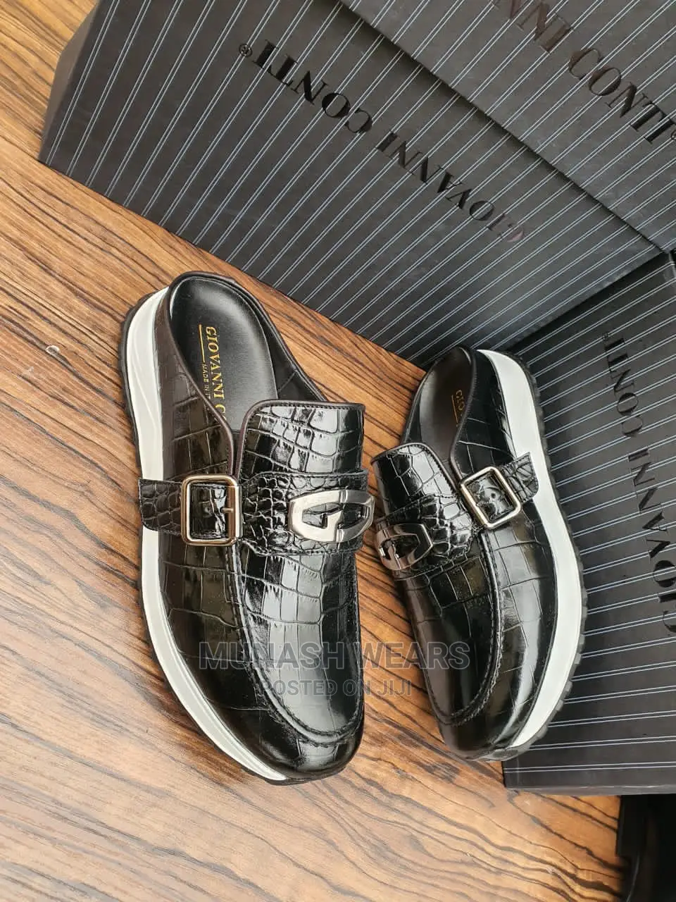 Italian Giovanni Conti Sneakers X Sandal