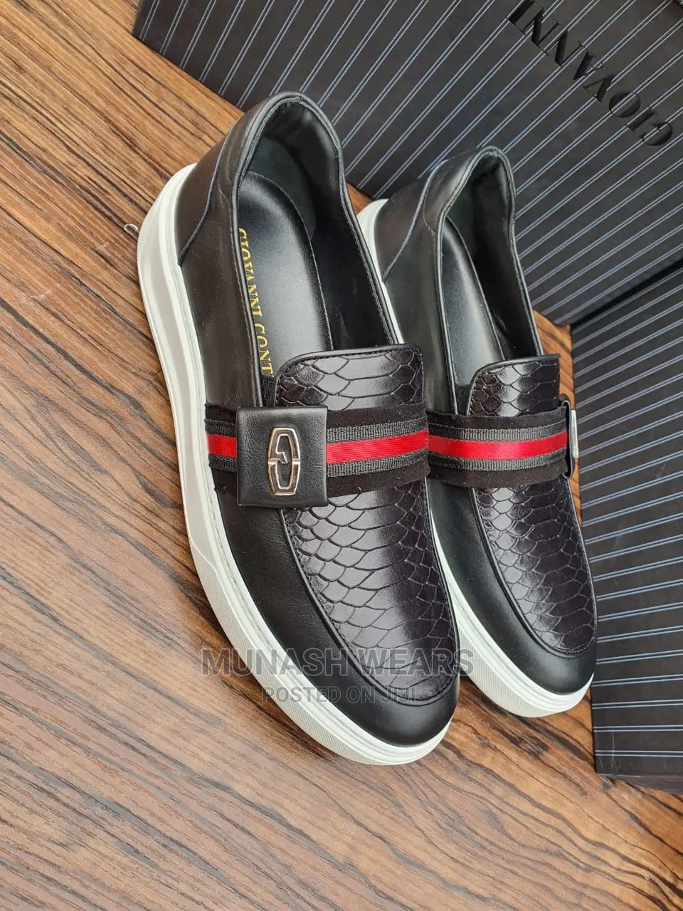 Italian Giovanni Conti Sneakers X Sandal
