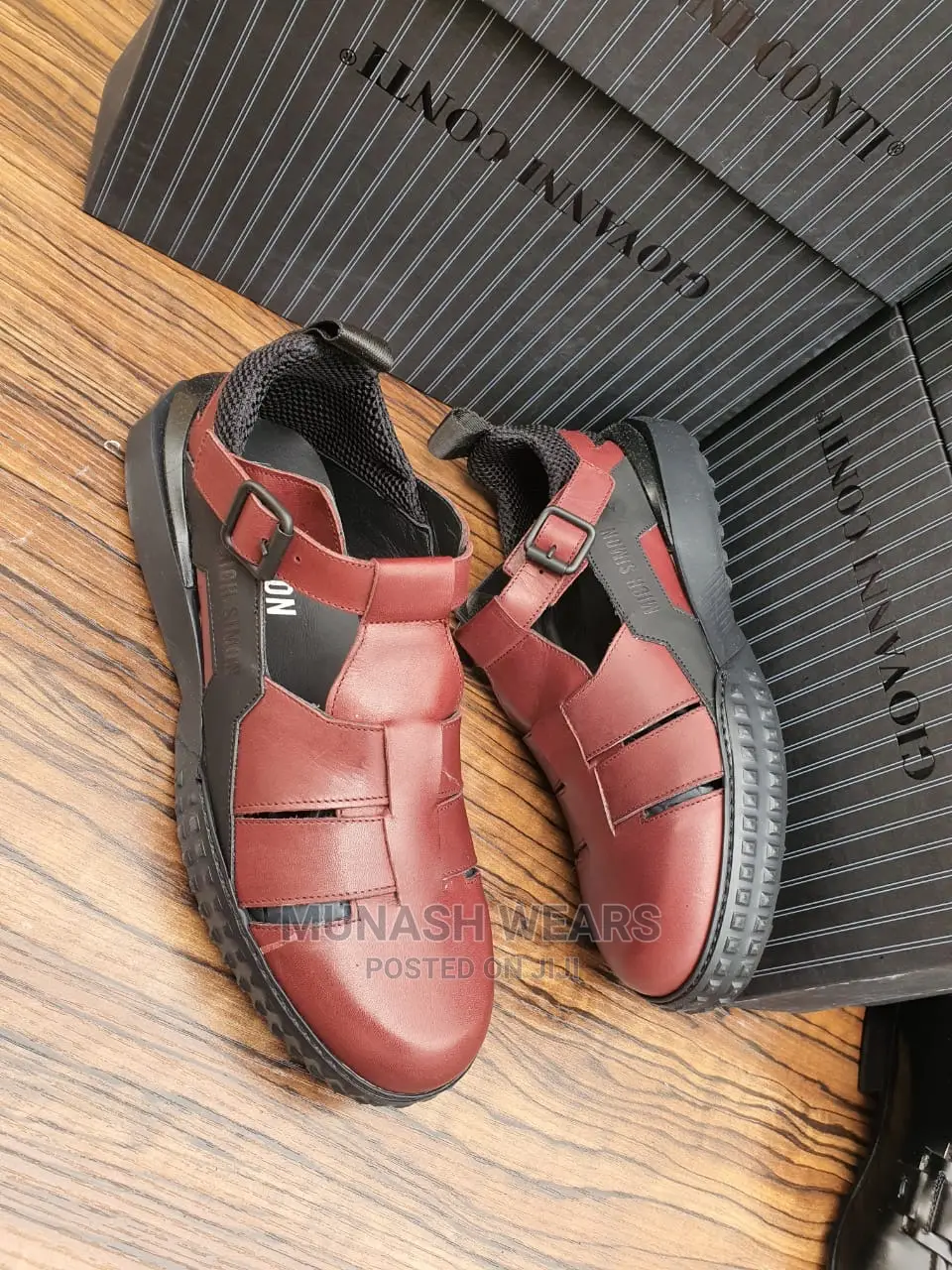 Italian Giovanni Conti Sneakers X Sandal