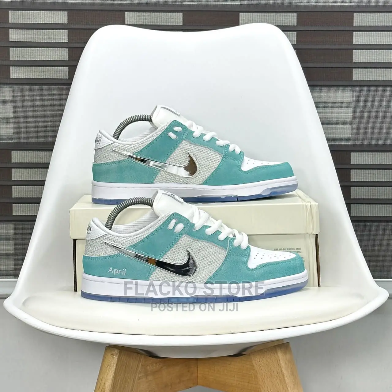Original Nike Sb Dunk Low Pro April Skateboard Sneakers
