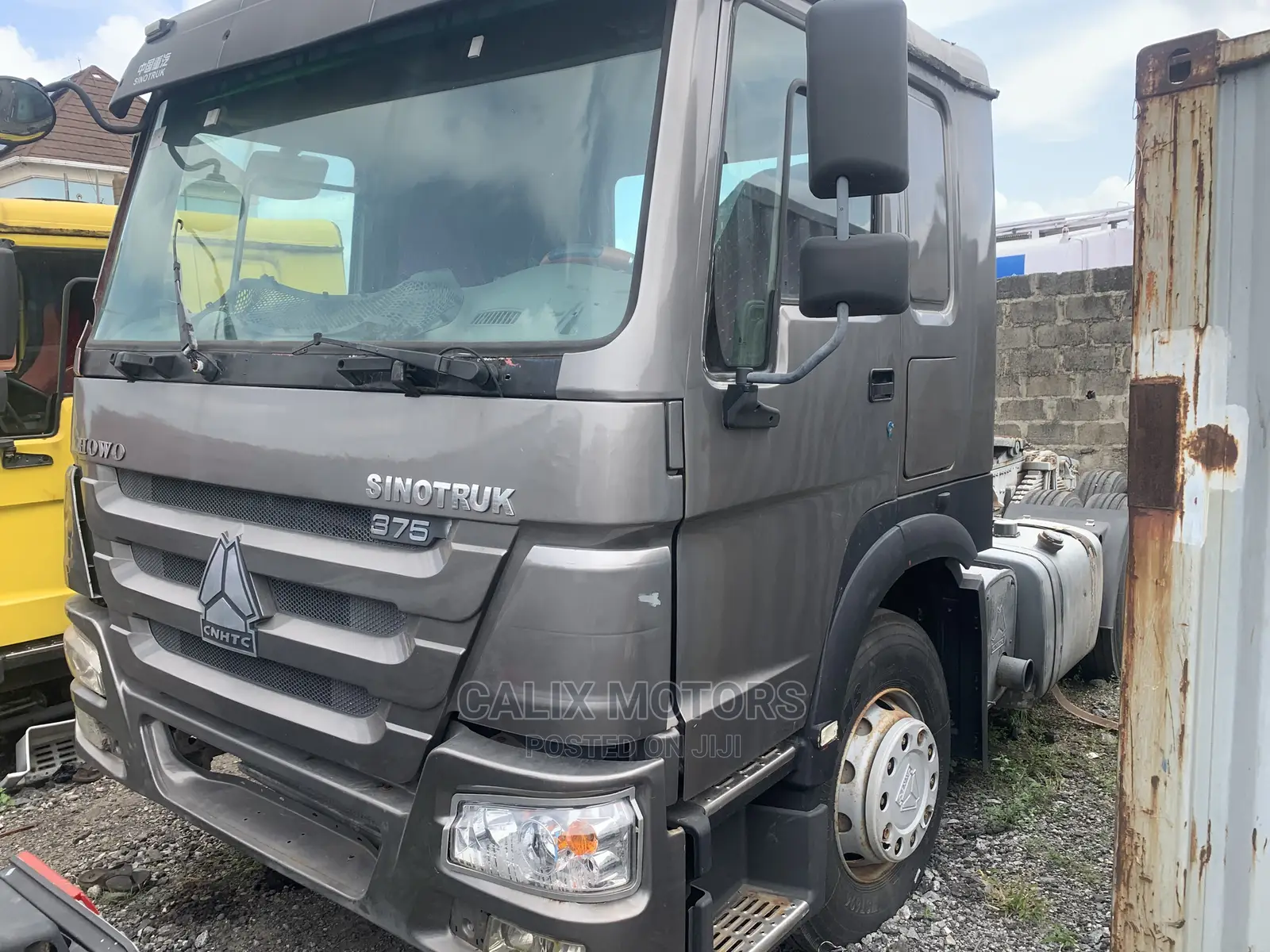 Foreign Used Howo CNHTC Truck Head Gray Color