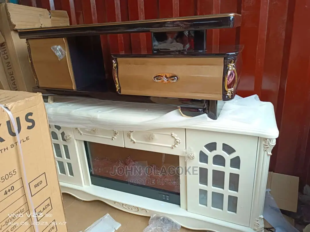 Royal Fireworks Tv Stand With Drawers