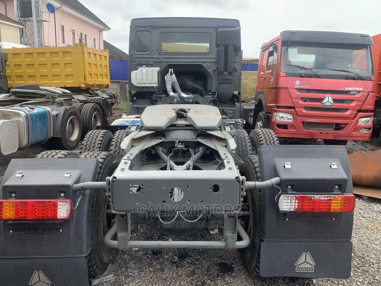 Foreign Used Howo CNHTC Truck Head Gray Color