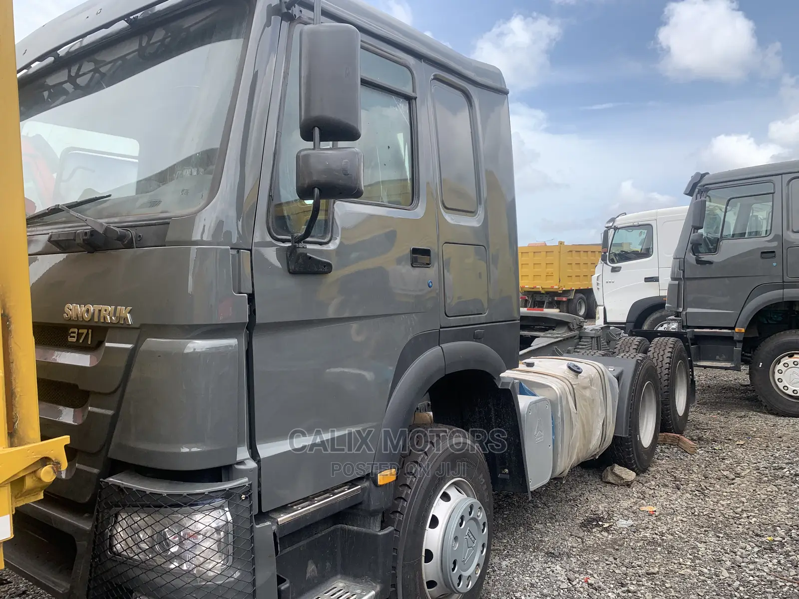 Foreign Used Howo CNHTC Truck Head Gray Color