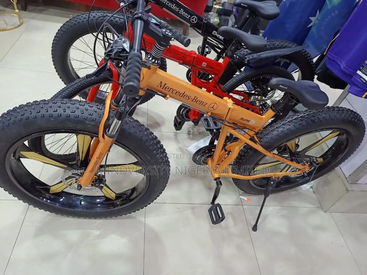 Foldable Fat Giant Tyre Bicycle