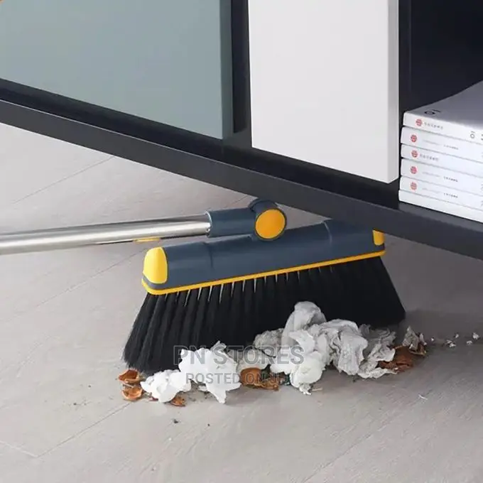 Brush Broom and Foldable Dustpan Parker