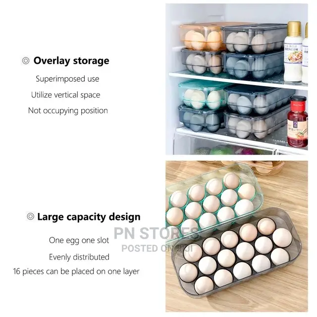 Egg Storage Box Crates