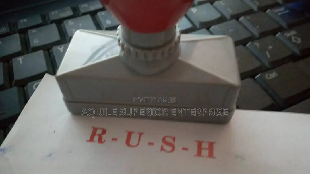Stamp Of Any Design In A Few Hours