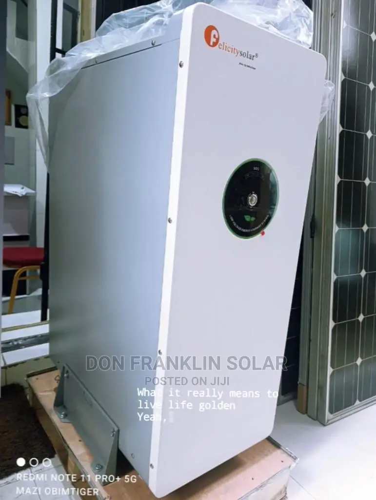 15kwh 48V Felicity Lithium Ion Batteries Wit 5 Years Warrant