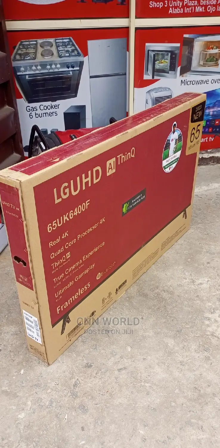 New Lg Android Smart (Flameless)Netflix Youtube 65"Inches