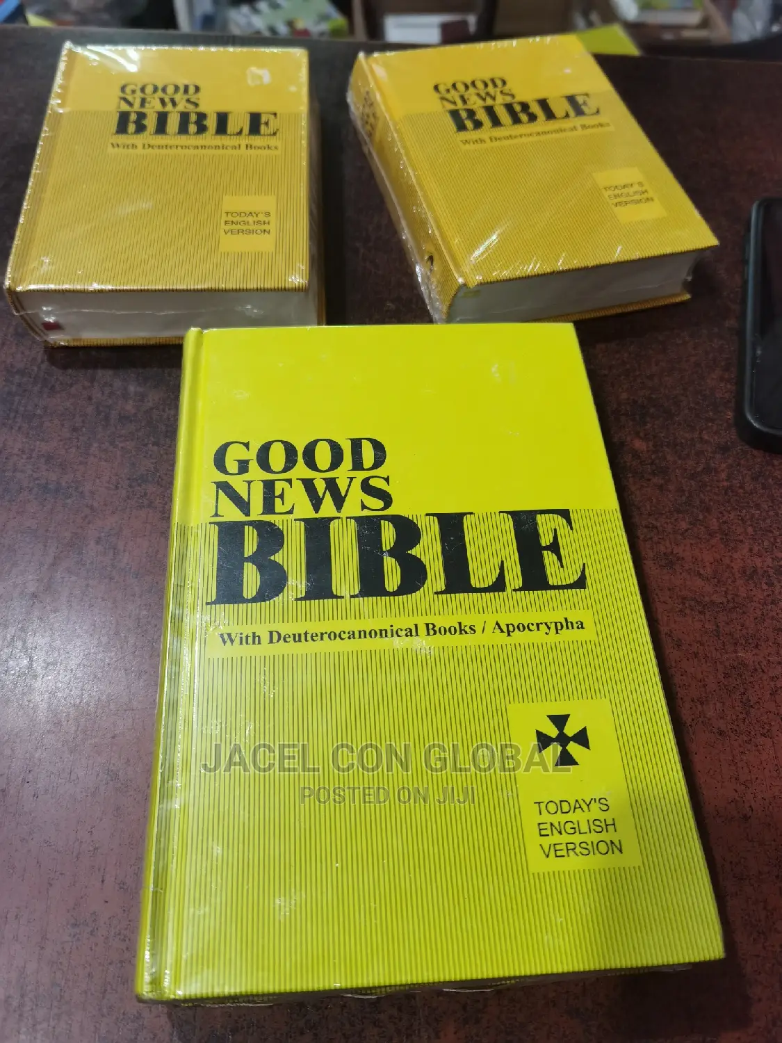 Good News Bible ( Medium Size in Yellow Hard Cover)