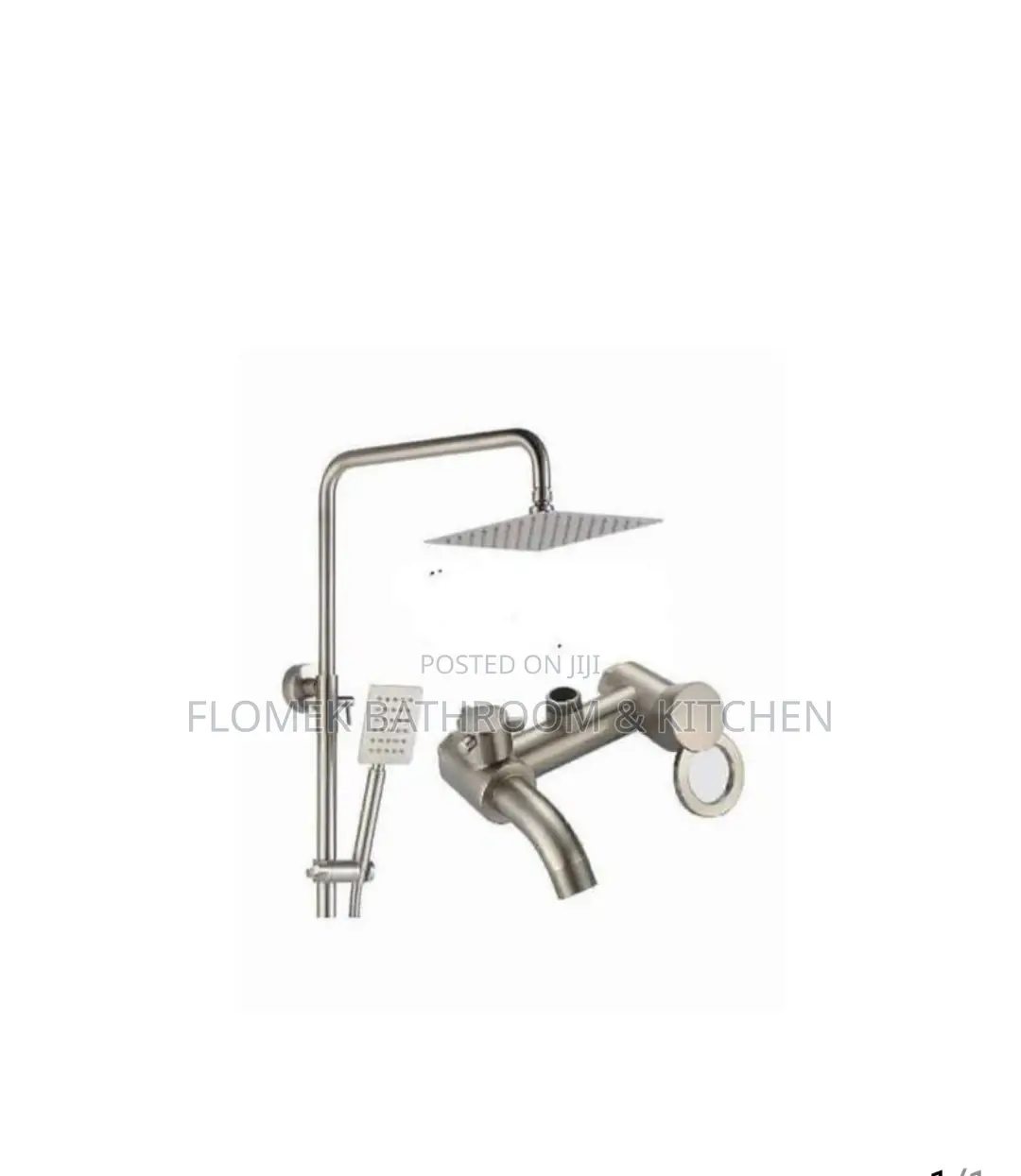 Heavy Guage Standing Shower