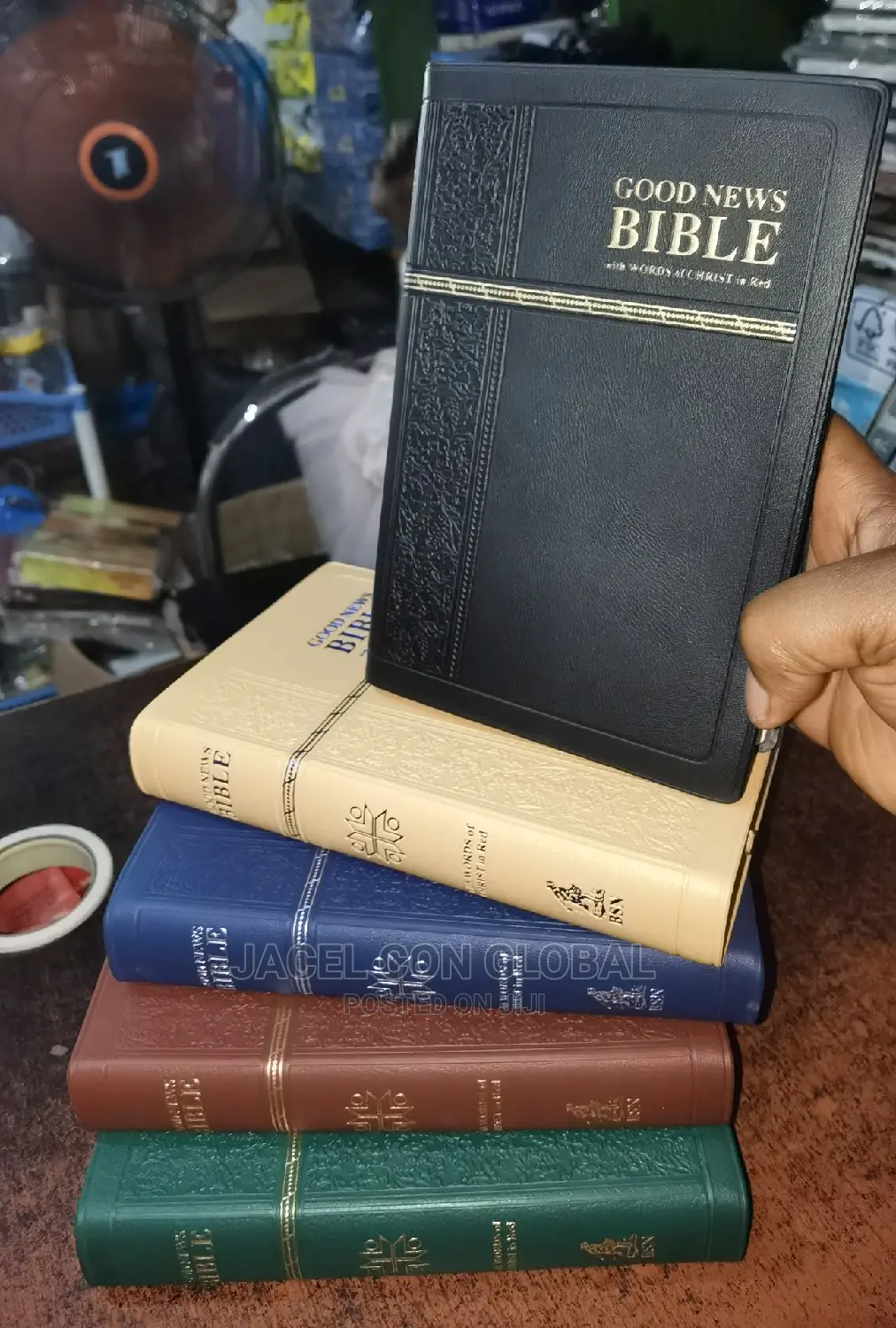 Leather Cover of Good News Bible