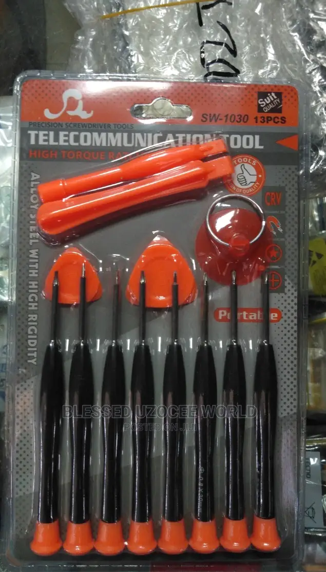 Sw-1030 Telecommunication Quality Alloy Steel Tools 13pcs