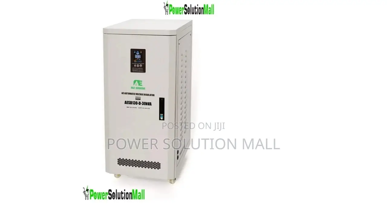 30KVA Single-Phase Servo Voltage Stabilizer (130v-250v)