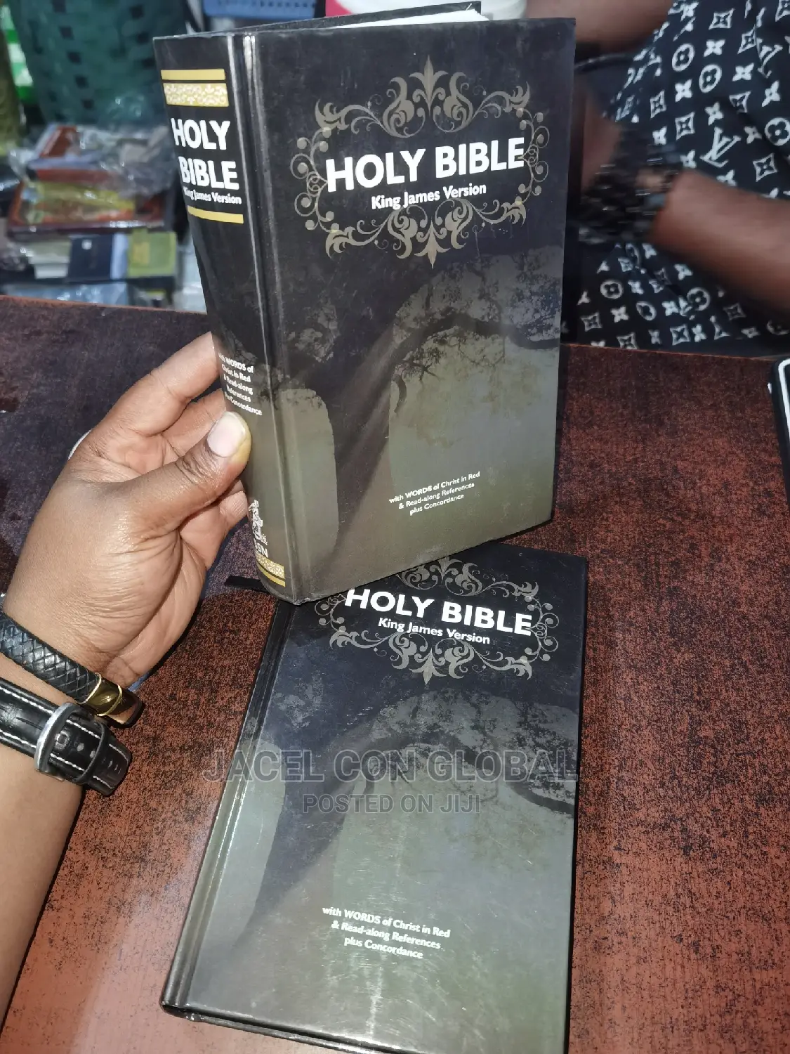 Holy Bible (King James Version With Words of Christ in Red