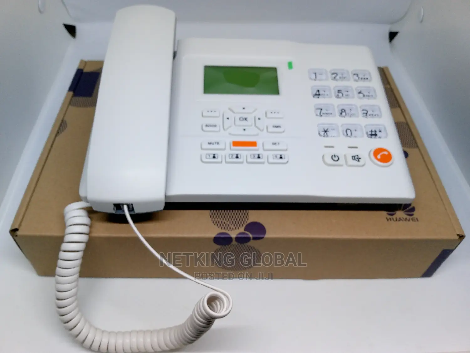 Huawei Desktop Phone With Internal Antenna-F501-White