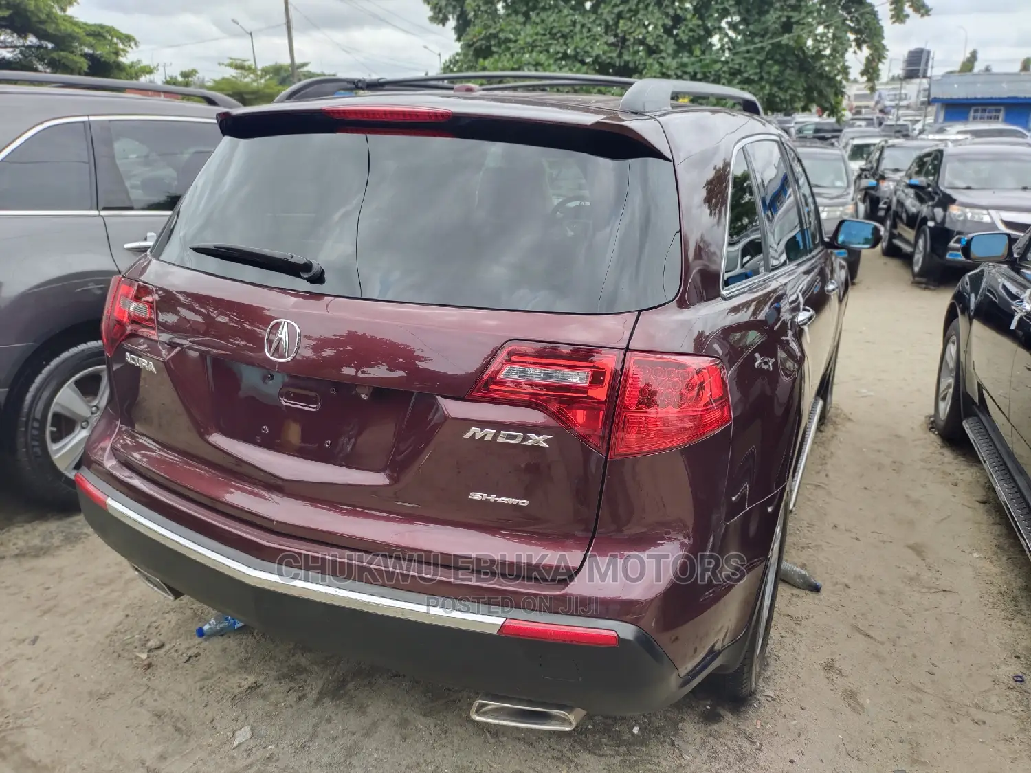 Acura MDX Technology Package SUV AWD (3.7L 6cyl 6A) 2010 Red