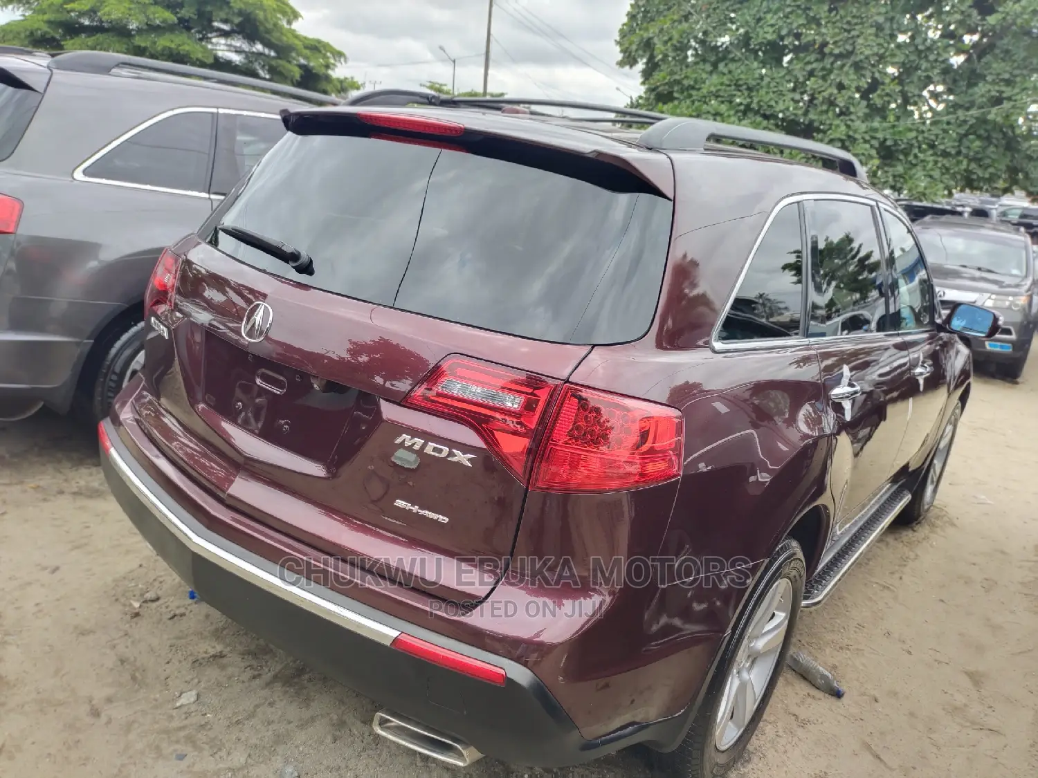 Acura MDX Technology Package SUV AWD (3.7L 6cyl 6A) 2010 Red