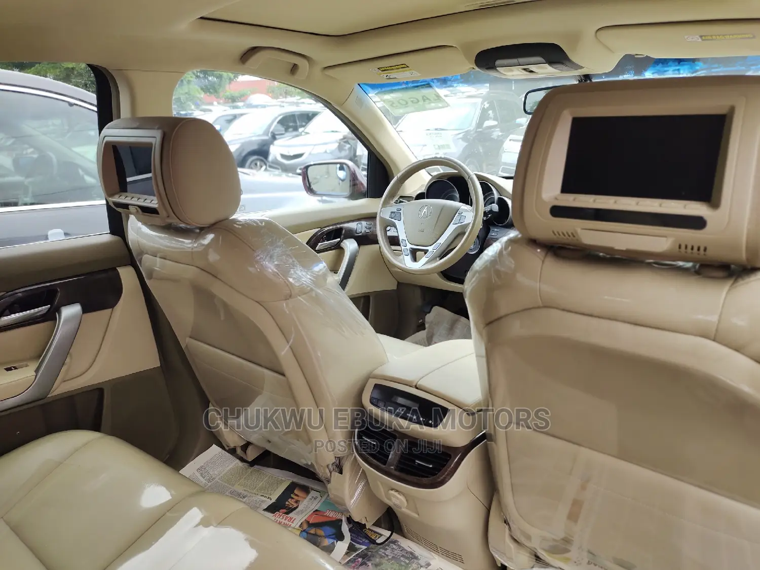 Acura MDX Technology Package SUV AWD (3.7L 6cyl 6A) 2010 Red