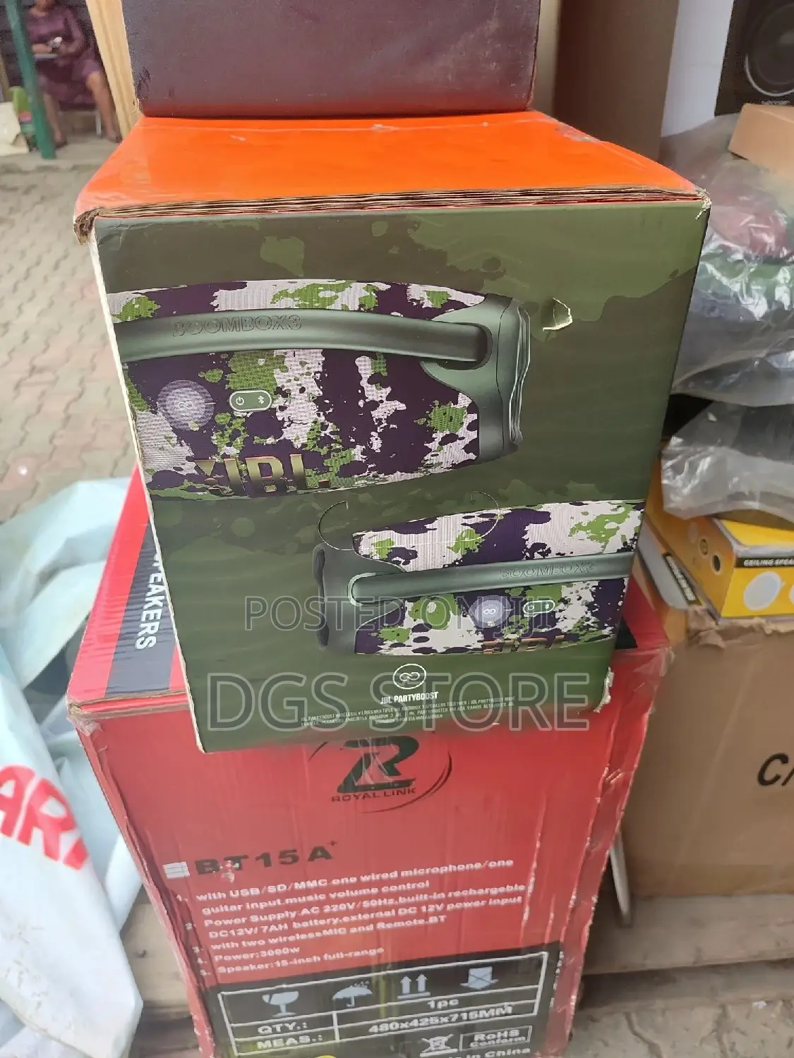 JBL Boombox 3 Bluetooth Speaker
