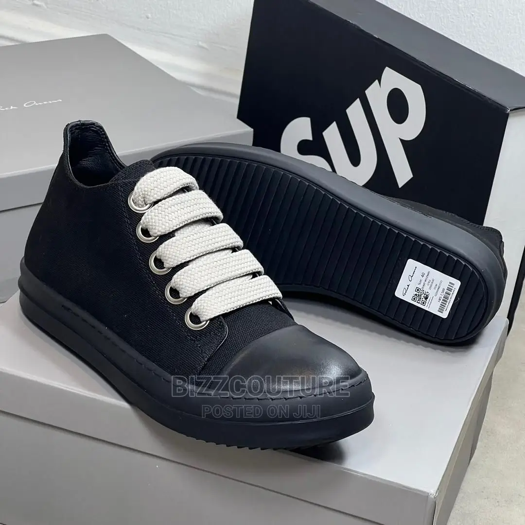 Original RICK OWENS RAMONES Jumbosneakers Available Instore