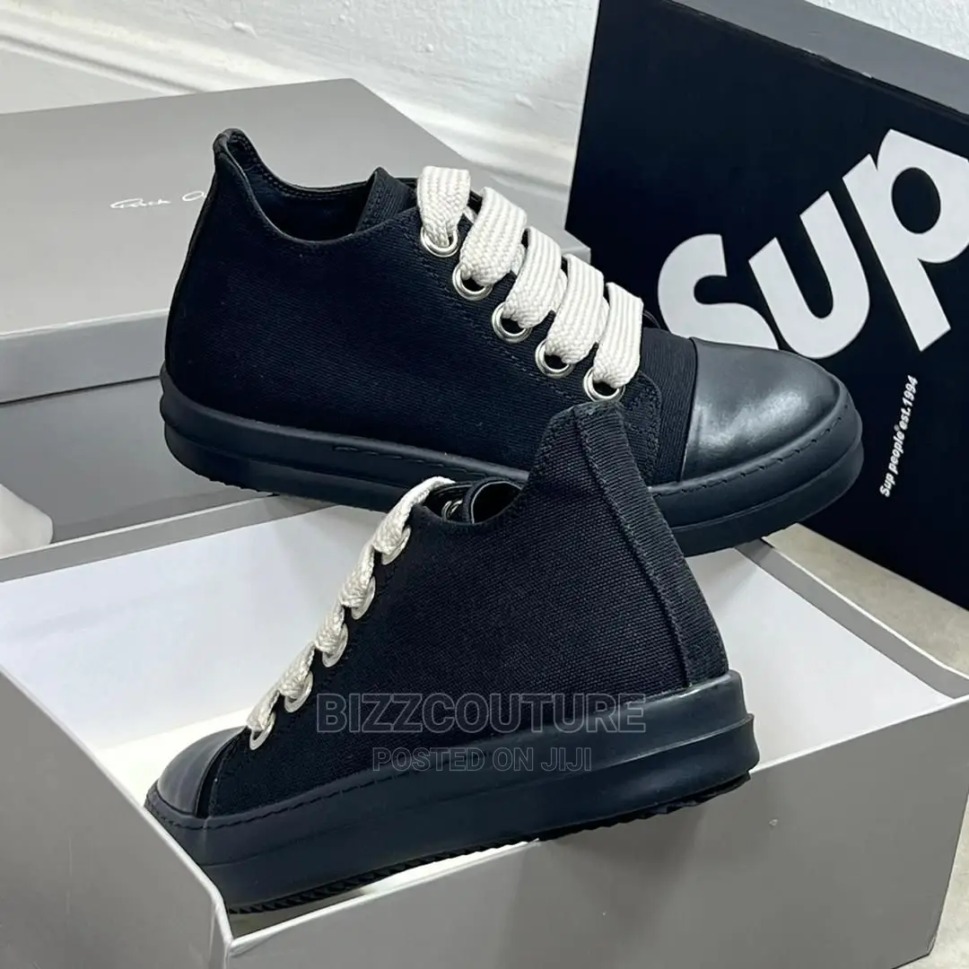 Original RICK OWENS RAMONES Jumbosneakers Available Instore