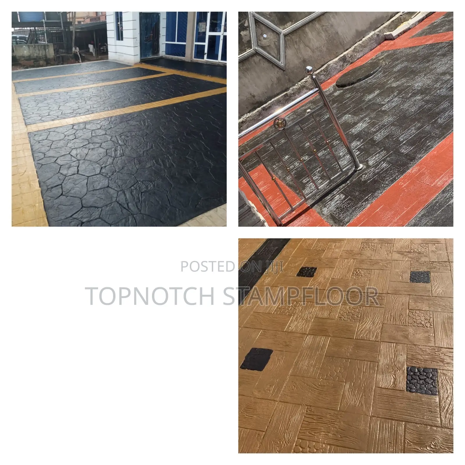 Concrete Stamp Floor Is a Goal