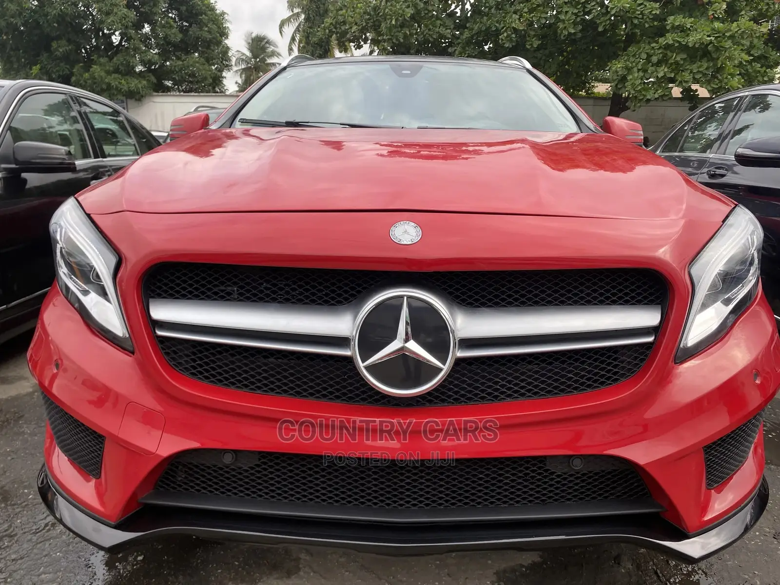 Mercedes-Benz GLA 250 2017 Red