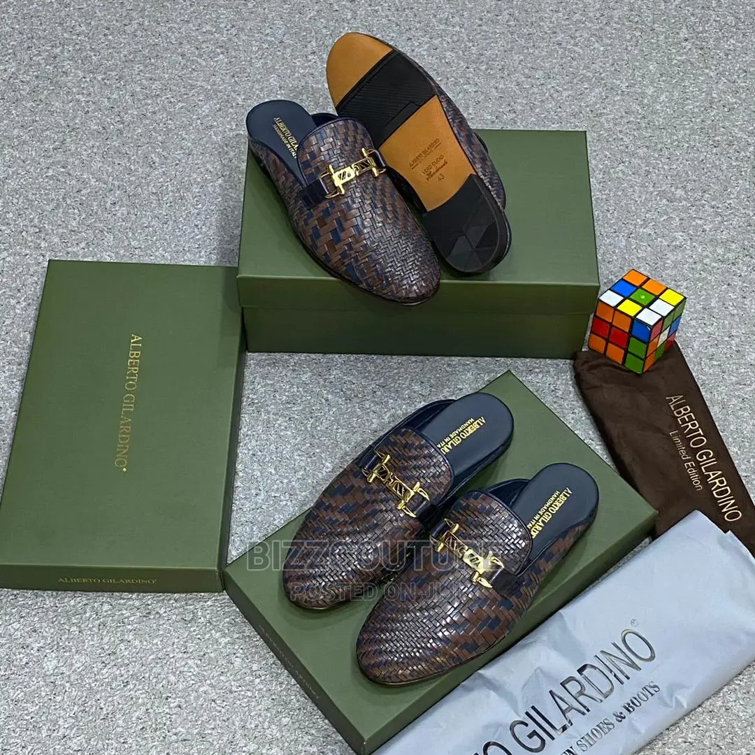 Original Italian ALBERTO GILARDIN Half Shoe's in Store