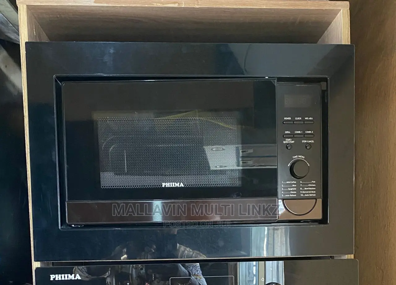 Black Inbuilt Microwaves