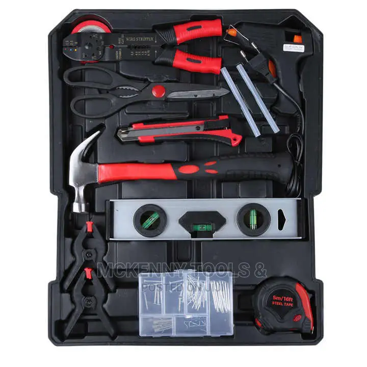 Multi Purpose 186pc Portable Hand Tool Kit Trolley Mechanics